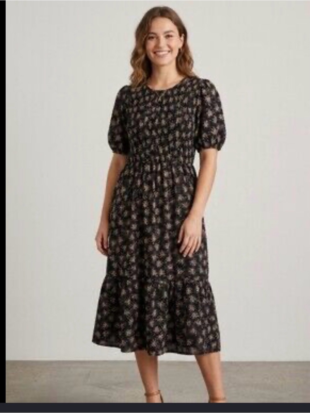 NWOT Orange Creek ditsy floral dress, size medium